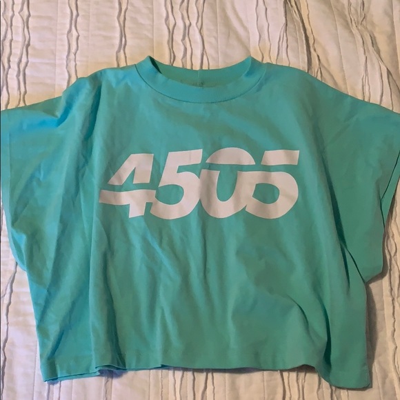 ASOS Tops - ASOS 4505 Teal/Mint Crop Top
